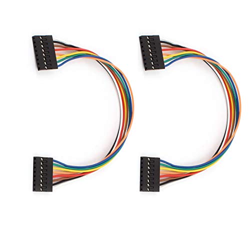 Aexit 2 piezas conector 8 pines hembra 20 cm miniatura 1