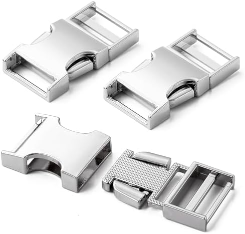 Amazon.co.jp: Pstyle. バックル 20mm 手芸 金属 ベルト 留め具 金具 3