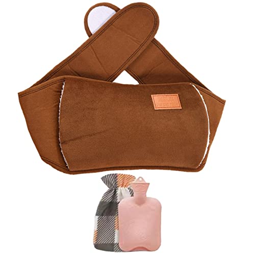 pologmase-Waermflasche-mit-Taillenabdeckung-langlebige-Warmwasserflasche-mit-Bezug-Anti-Auslauf-Warmguertel-Zubehoer-fuer-Hand-Taille-Bauch-Nackenentlastung-suesses-Geschenk-fuer-Maedchen-Frauen-Ehefr