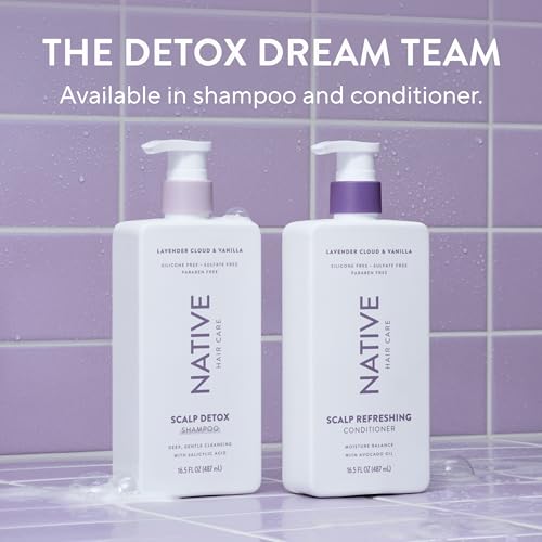 Native Scalp Detox Shampoo Lavender Cloud & Vanilla 16.5 fl Oz. - image 9