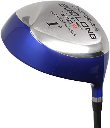 Big & Tall Men’s (+1″ Longer Than Standard Length) Integra SoooLong 450cc Titanium 9° Driver Right Handed Premium Ultra Forgiving Regular Flex Graphite Shaft Tour Velvet Grip