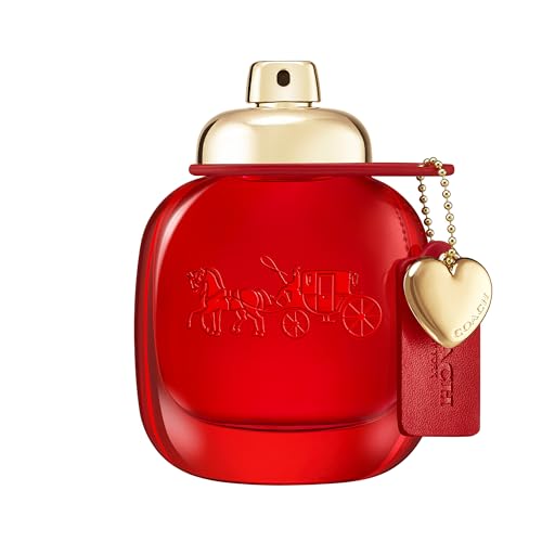Image of Coach Love Eau de Parfum - Women's Fragrance - Floral Fruity - With notes of Wild Strawberry, Red Velvet Rose & Vibrant Cedarwood - 1.7 Fl Oz