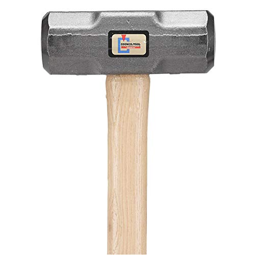 Council Sledgehammer, 8 lb. head, 36" hickory handle #1