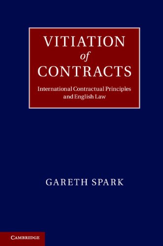 Vitiation of Contracts: International Contractual Principles and English Law