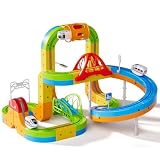 Oppvoci Electric Train Set, 3D Cube Track-DIY Rail Cube Block Kit