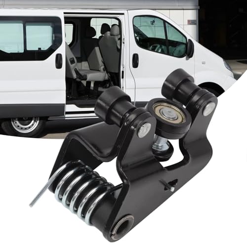 Juego Rodillo Bisagra de Puerta Coche Deslizamiento Suave para Opel Vivaro Derecho 2