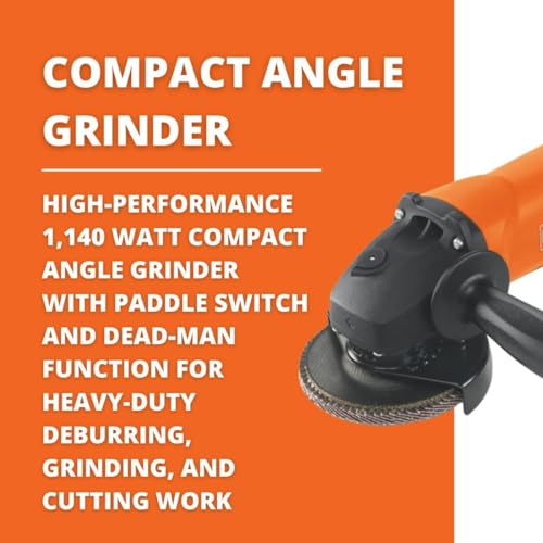 Amoladora angular 115mm Fein CG10-115PDEV radial compacta de disco 3