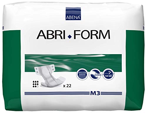 Abena Abri-Form Comfort Briefs, Medium, M3, 22 Count