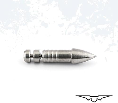 Black Eagle Carnivore, Outlaw, Zombie Slayer, Vintage, Carbon Arrow Break Away Glue-in Target Point (100-Grain)