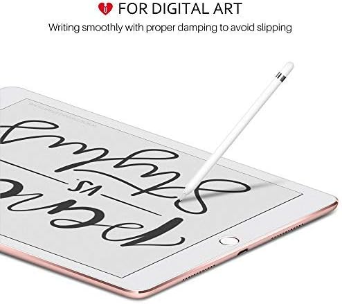iCarez Matte Screen Protector for iPad Pro 10.5 (2017) / iPad Air 3 (2019), 2-Pack Anti-glare