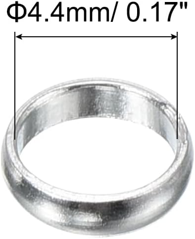 Miniatura 2 de PATIKIL Anillo de eje de dardo, accesorios de junta tórica de dardos para ejes de plástico y nailon