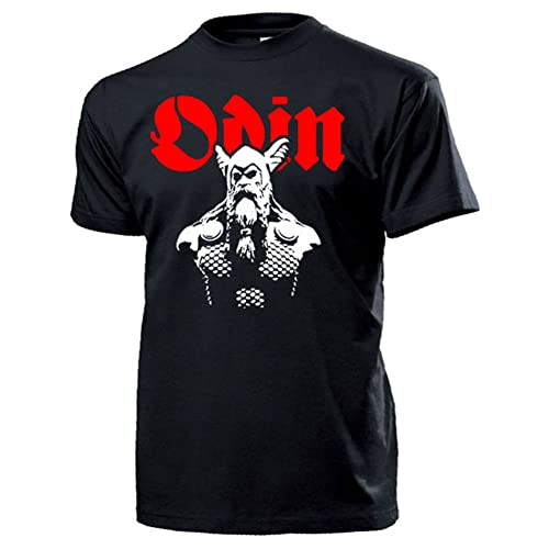 T-shirt mythologique allemand Odin pour vos sorties décontractées en grande taille