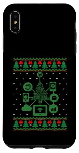 IT XMAS - ʔI^ÑNX}X̌t X}zP[X iPhone XS Max p