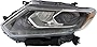 Evan Fischer Headlight Assembly Compatible with 2014-2016 Nissan Rogue LED Driver Side