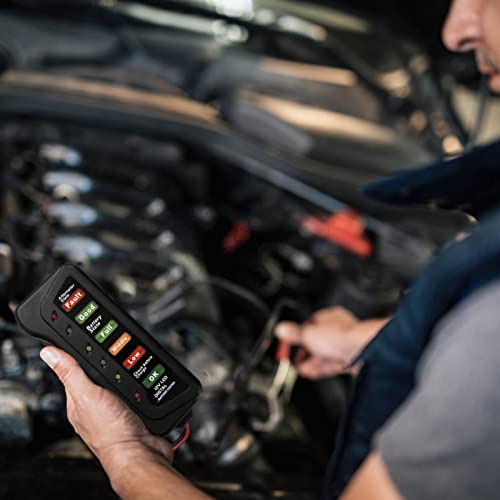 bateria automotivo 12V,Analisador bateria automotivo | Ferramenta diagnóstico bateria carro para tes