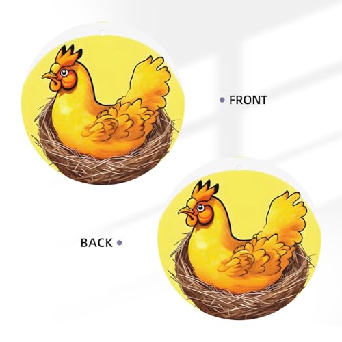 Hojas Aromatizadas Bird's Nest Golden Chicken para Auto miniatura 3