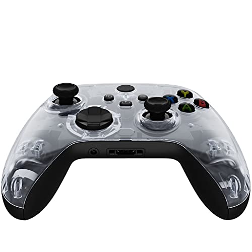 Image of MODDEDZONE Custom Wireless UNMODDED Controller for Xbox One S /X and PC - Exclusive and Unique Designs - The Perfect Gaming Gift for Enthusiasts Clear Face