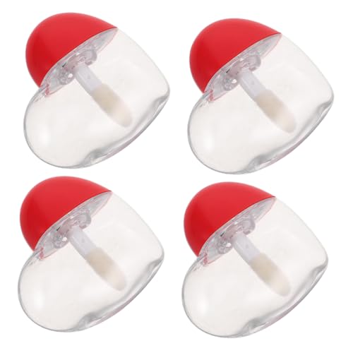 FOYTOKI 4�� ���b�v�X�e�B�b�N�P�[�X �l�ߑւ��\�ȋ󃊃b�v�O���X�e�� �g�тɕ֗��ȏ��^���g�`���[�u ���샊�b�v�J���[�쐬�p