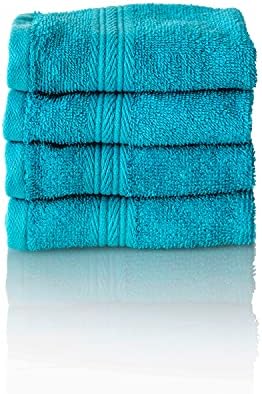 Glart Premium Set of Terry Hand Towels, Colour: White, 2X Bath Towels 70 X 140 cm