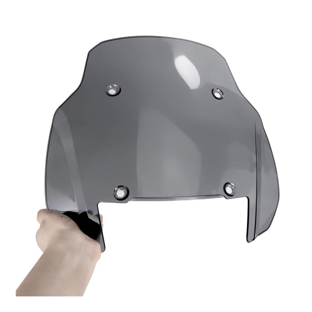Estensione parabrezza Per Moto, Fumé/trasparente, 11", Deflettore | Per Moto, Fumé/trasparente, 11", Deflettore In Plastica ABS Per Pan America 1250 1250S ADV 2021-2022