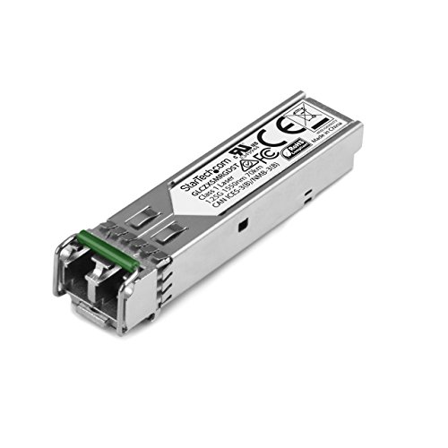 Image of StarTech Cisco GLC-ZX-SM-RGD Compatible SFP Module, LC 70km (GLCZXSMRGDST) | 1000BASE-ZX, 1GbE Single Mode Fiber Optic Transceiver, 1550nm, DDM Cisco ASR920, IE2000, IE4000
