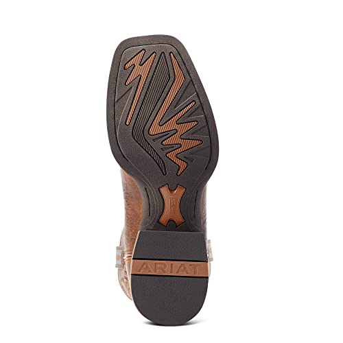 ARIAT ARIAT BMVY9 Mens Slingshot Western Boot Bartop Brown/Trusty Tan 8.5 Wide