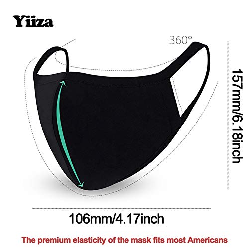 Pack 6 Fashion Unisex Washable And Reusable Cotton Material Face Mask For Outdoor Dust Covering #TOP2