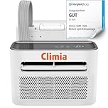 Climia CMK 1500 Climatiseur portable pour caravane jusqu'à 15 m² - Climatiseur split pour camping-car - 5 000 BTU/h - Convient également pour le séchage, classe énergétique A