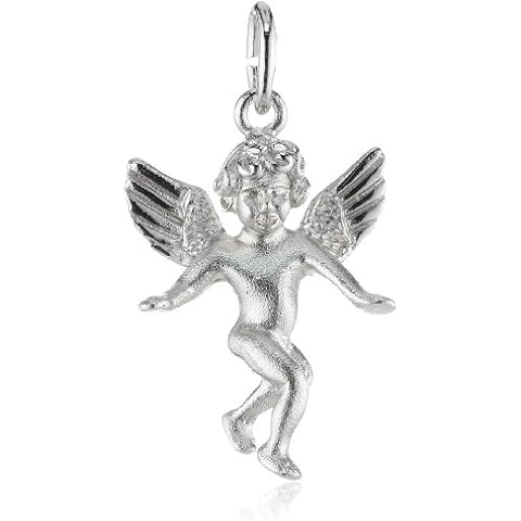 Xaana AMZ0217 Women's Rhodium-Plated Angel Pendant Cover