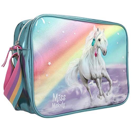 Depesche 11056 schoudertas, Miss Melody, turquoise, ca. 34 x 24 x 10 cm. - Image 3