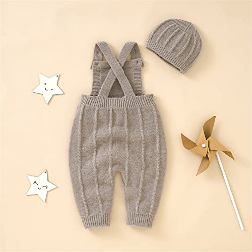 Baby Pullover Sweater Toddler Boy Girl Knit Romper Cotton Sleeveless Clothes Cute Solid Casual Fall Winter Bodysuit3