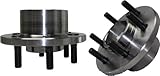 Brand New (Both) Front Wheel Hub and Bearing Assembly Dakota Durango RWD 6 Lug W/ 2-Wheel ABS (Pair) 515032 x2