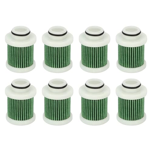 ZXHMGDB Car Repair 8Pcs 6D8-WS24A-00 40-115Hp 4-Stroke Fuel Filter for Yamaha F40A F50 T50 F60 T60-Gasoline Engine Marine Outboard Filter Repair Parts