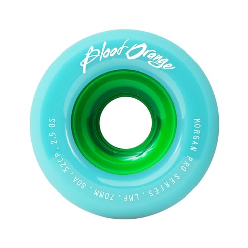 Blood Orange Morgan 70mm Longboard Wheel for Sliding, Surfskate, Cruis