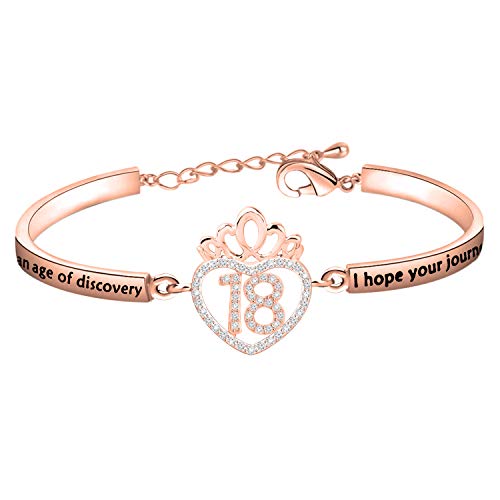 Geburtstagsgeschenke Armband für Frauen und Mädchen, 12., 13., 16., 18.,...