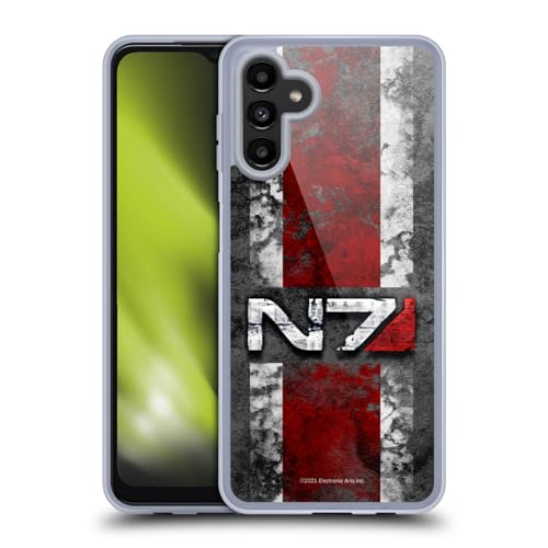Carcasa N7 Gráficos Desgastados Mass Effect Samsung Galaxy A13 5G
