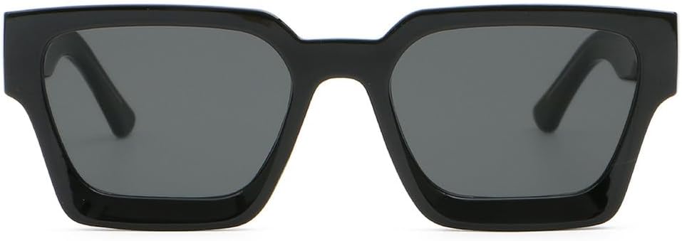 acetate square sunglasses retro women uv400 summer style big sun glasses for men female black brown unisex