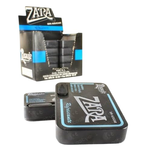 Pastillas de Regaliz Refrescantes | Sin Azúcar | Estuche 12 Paquetes