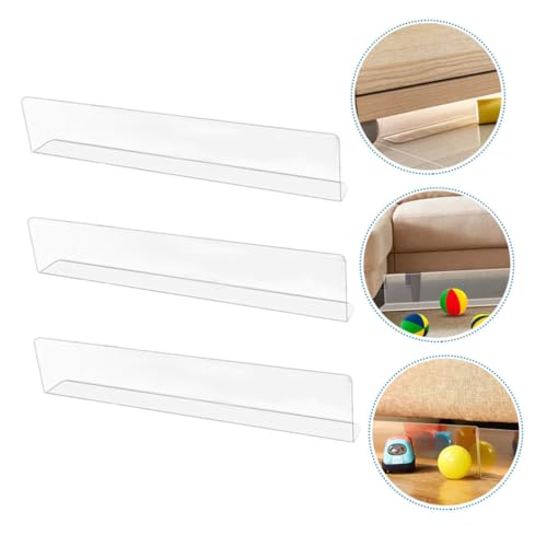 Protectores de parachoques transparentes unidades para cama y sofá bloqueador 7