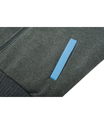 Image of Little Beauty Hoodies for Men Zipper Jacket Fleece Sherpa Lined Winter Wool Heavyweight Sweashirts