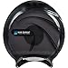 San Jamar R2090TBK Black Pearl Oceans Jumbo Single Roll Toilet Tissue Dispenser