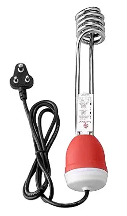 Candes Shockproof 1000W Immersion Water Heater Copper Rod (Blue and Silver)