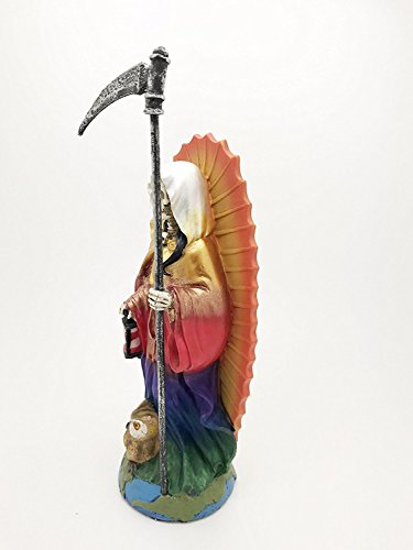 Figura decorativa Santa Muerte 7.25 pulgadas miniatura 2