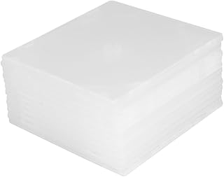 BUTIFULSIC 12Pcs Capa Fina Para Caixa De Disco De Caixa Única Capturada De Suporte De Armazenamento De Vídeo Racks Para Mídia De Armazenamento Caixa De Armazenamento De Vídeo Caixa De CD