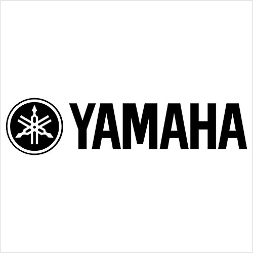 Yamaha Racing - Decal Sticker (8 Inch, Black)