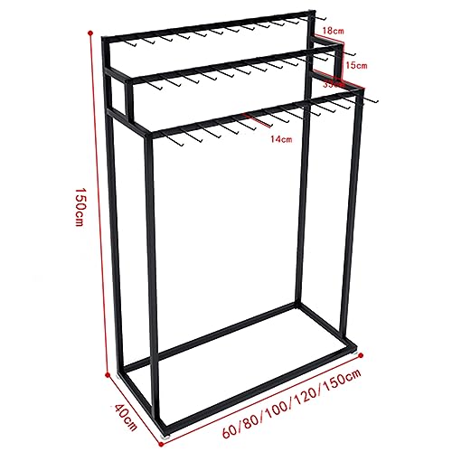 Espositore da appendere alla cintura, organizer mobile per armadio, per sciarpe, borse, gioielli, portachiavi, cappelli, calzini e giocattoli, design salvaspazio