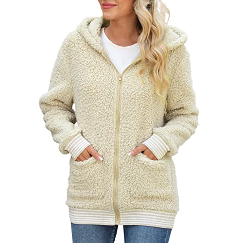 Manteau long cachemire et veste polaire pour femme