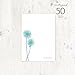 Complete Personalized Stationery Set, Dandelion Silhouette, Note Cards and Notepad