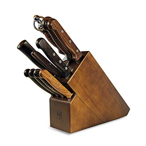 Image of Victorinox Rosewood 11-Piece Knife Block Set