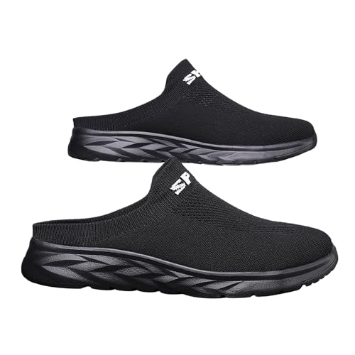 Zuecos de malla para mujer y hombre, pantuflas de verano de malla transpirable, cómodas y suaves, pantuflas de jardín, para interiores y exteriores, antideslizantes, para caminar, cómodos zapatos